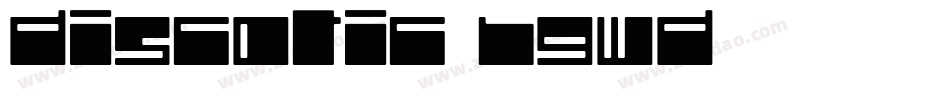 Discotic-l9wd字体转换