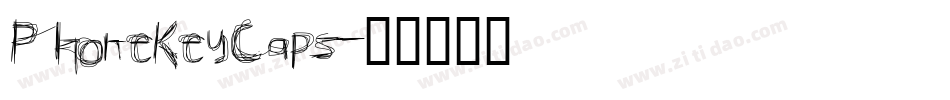 PhoneKeyCaps字体转换