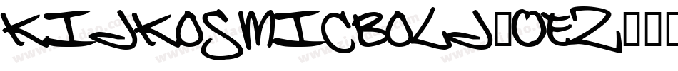 KidKosmicBold-0Ez字体转换