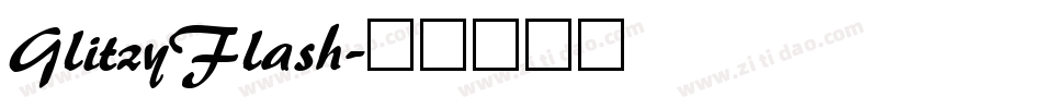 GlitzyFlash字体转换