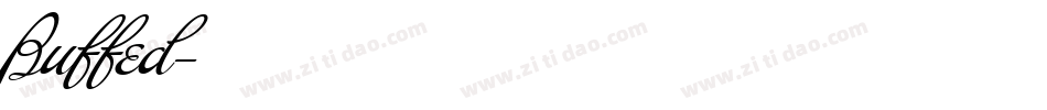 Buffed字体转换