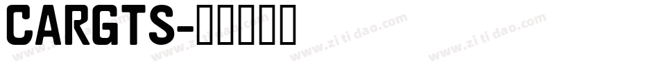CARGTS字体转换