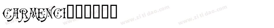 CARMENCI字体转换