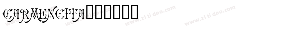 Carmencita字体转换