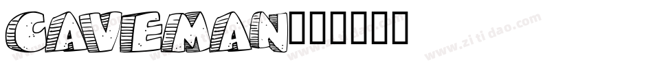 CAVEMAN字体转换