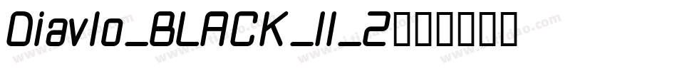 Diavlo_BLACK_II_2字体转换