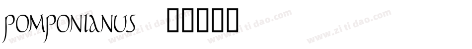 Pomponianus字体转换