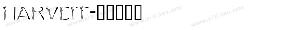 HARVEIT字体转换