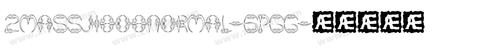 2Massj1808Normal-6Pgg字体转换
