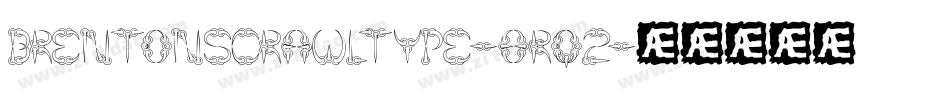 Brentonscrawltype-8Rq2字体转换