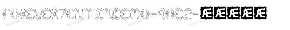 Forever7EntinDemo-9Ae2字体转换