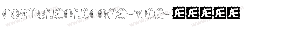 Fortuneandfame-YJD2字体转换