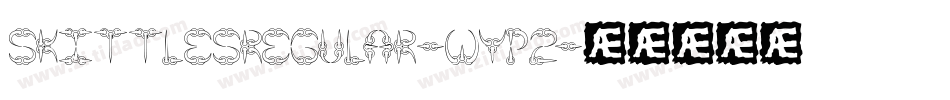 SkittlesRegular-wyp2字体转换