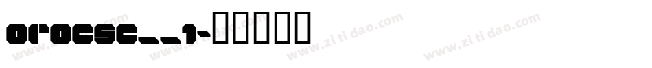 ARACSC__1字体转换