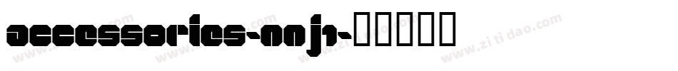 Accessories-nnJ1字体转换