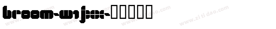 Broom-w1Jxx字体转换