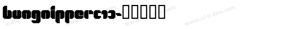 Bungnipper(1)字体转换