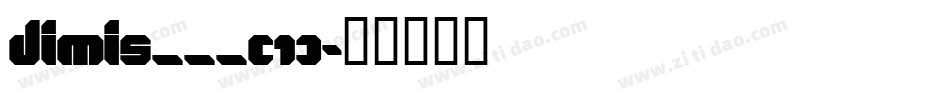 DIMIS___(1)字体转换