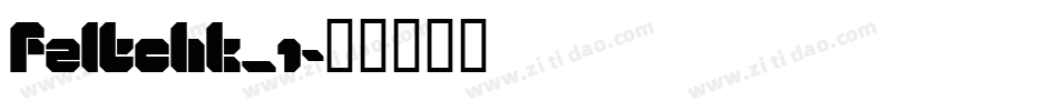 FZLTCHK_1字体转换