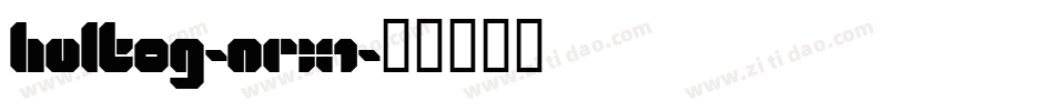 Hultog-nRX1字体转换