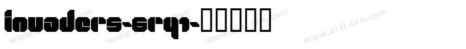 Invaders-6RY1字体转换