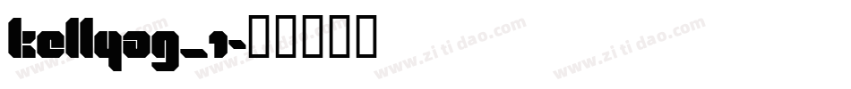 KELLYAG_1字体转换
