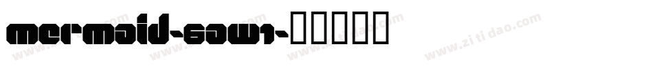 Mermaid-6aW1字体转换