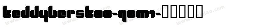 TeddybersToo-qom1字体转换