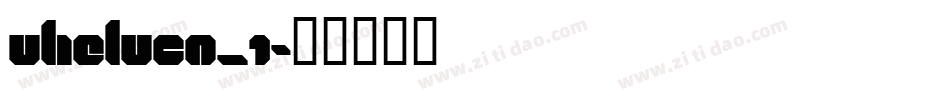 VHELVCN_1字体转换