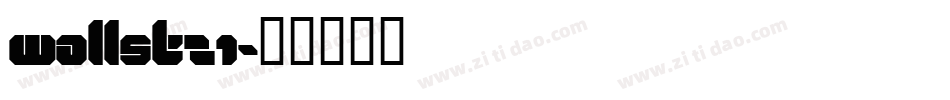 WALLST~1字体转换