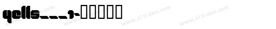 YELLS___1字体转换