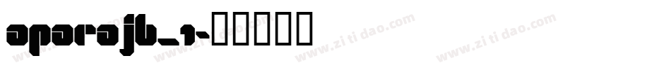 aparajb_1字体转换