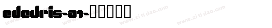 ededris-a1字体转换