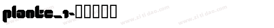 plantc_1字体转换