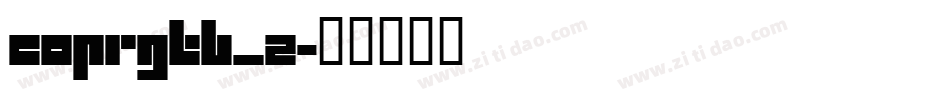 COPRGTB_2字体转换
