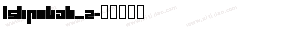 iskpotab_2字体转换