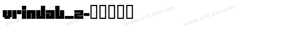 vrindab_2字体转换