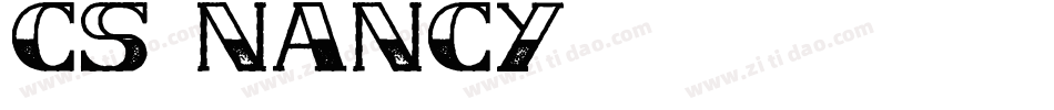 CS-Nancy字体转换
