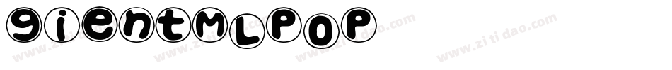 Gient-mLPoP字体转换