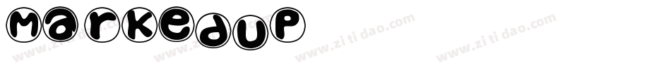 MarkedUp字体转换