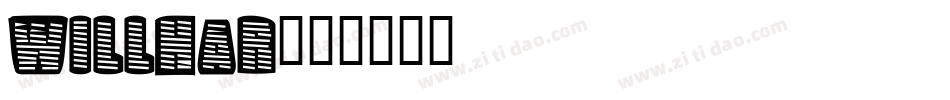 WILLHAR字体转换