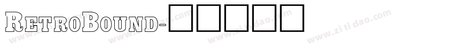 RetroBound字体转换