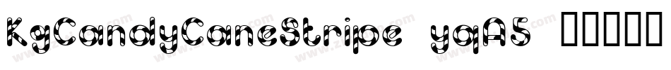 KgCandyCaneStripe-yqA5字体转换