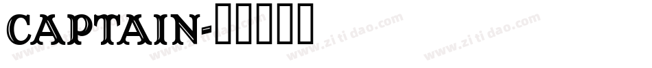 Captain字体转换