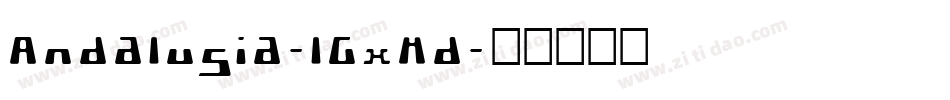 Andalusia-lgxMd字体转换
