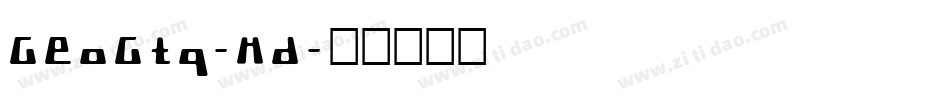 Geogtq-Md字体转换