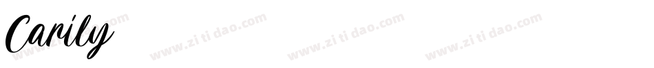 Carily字体转换