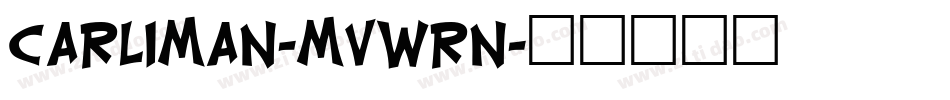 Carliman-MVWrn字体转换