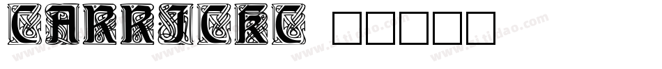 Carrickc字体转换