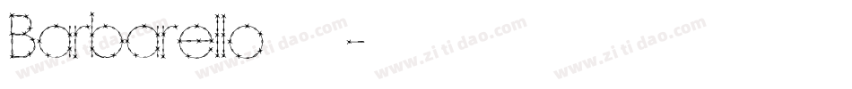 Barbarello手机版字体转换